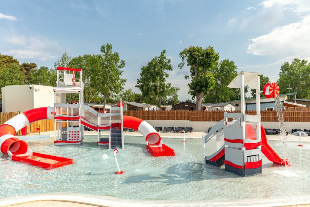 Nouvelle structure pour le parc aquatique !